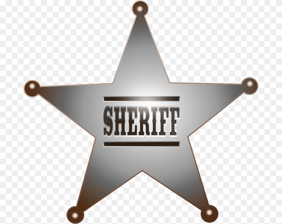 Sheriff Star Clipart Wild West Star Clipart, Badge, Logo, Symbol Png Image
