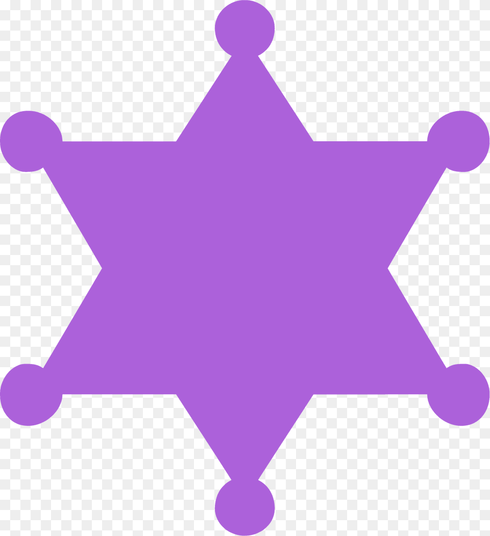 Sheriff Star Silhouette, Badge, Logo, Symbol, Person Free Transparent Png