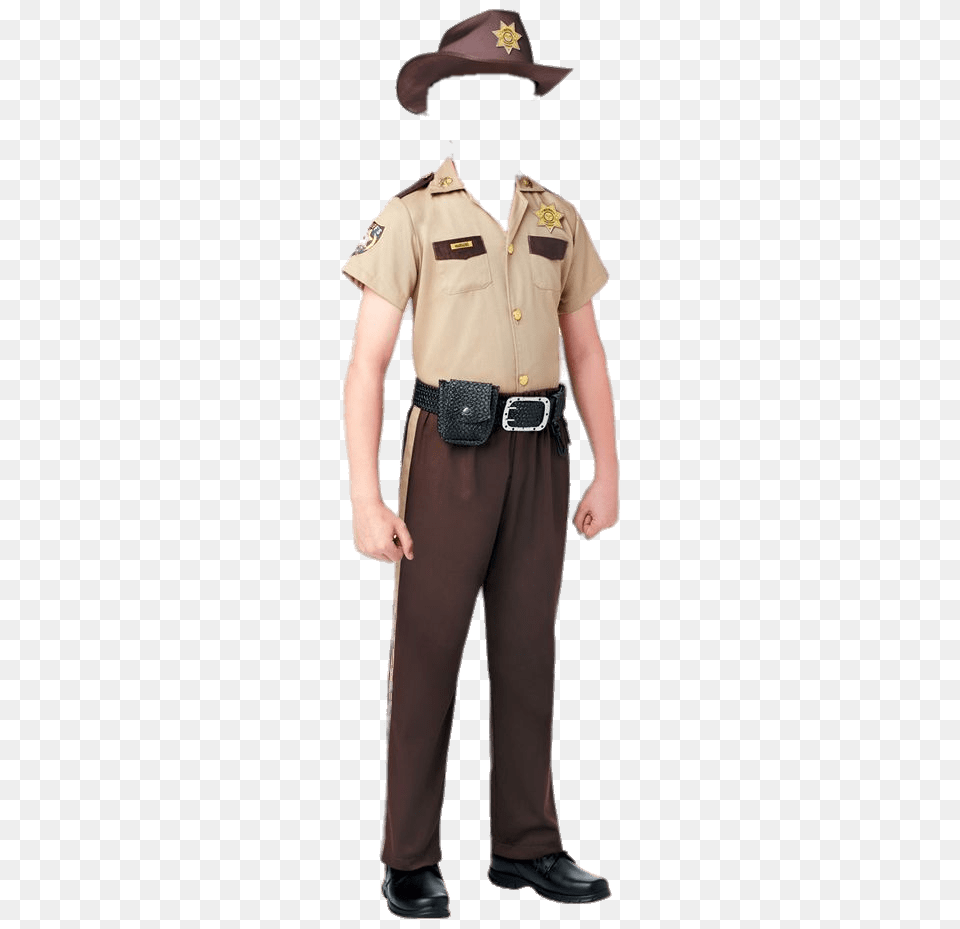 Sheriffs Costume Kids, Adult, Male, Man, Person Free Png