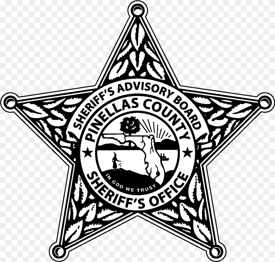 Sheriffs Star Escambia County Sheriff Logo Escambia Office Logo, Badge, Symbol, Baby, Person Free Transparent Png