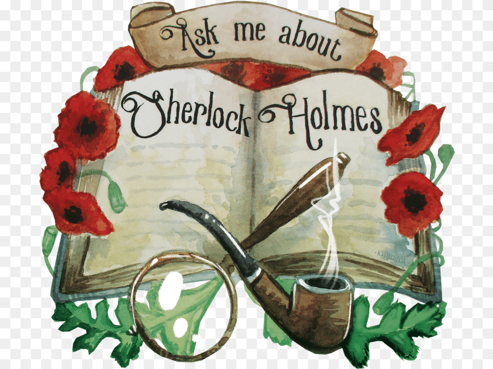 Sherlock, Book, Publication, Flower, Plant Png