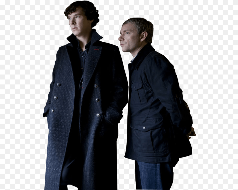 Sherlock Sherlock, Overcoat, Jacket, Coat, Clothing Free Png Download