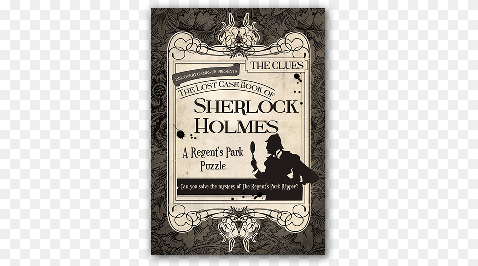 Sherlock Holmes Murder Mystery In Regents Park Sherlock Holmes Murder Mystery, Advertisement, Book, Publication, Poster Free Png Download