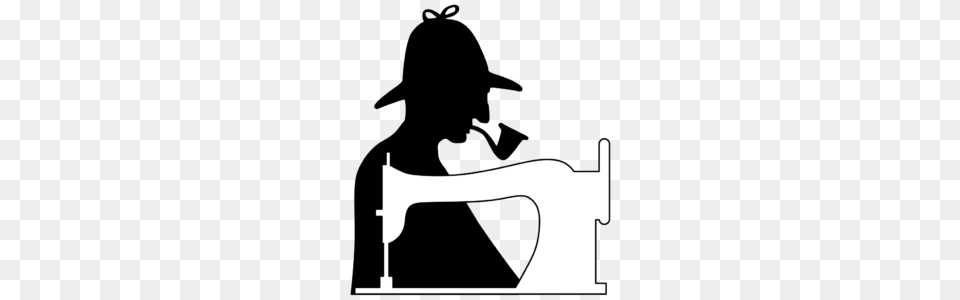 Sherlock Holmes Sewing, Device Png