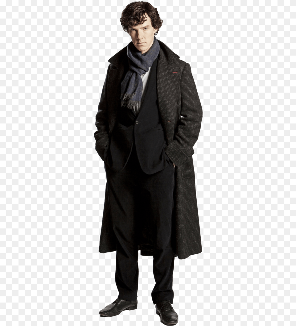 Sherlock Photo Sherlock, Clothing, Coat, Overcoat, Adult Png