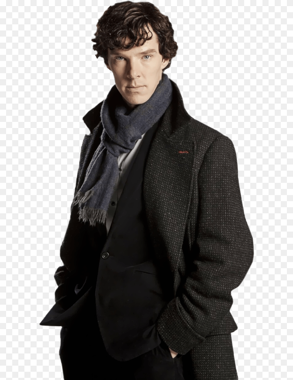 Sherlock Transparent Bbc, Jacket, Clothing, Coat, Suit Png Image