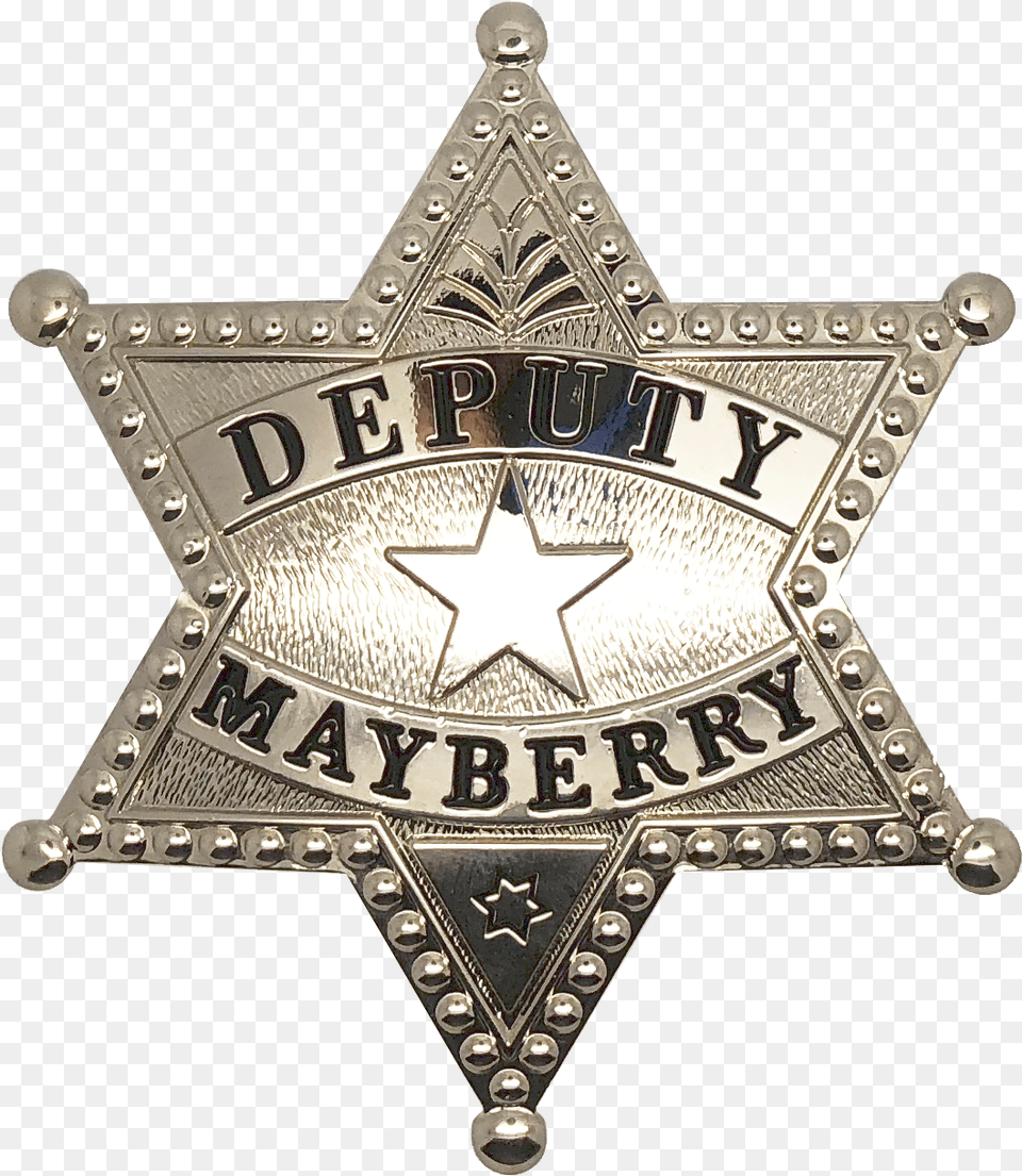 Sherrif Badge Transparent Deputy Badge, Logo, Symbol, Cross Free Png