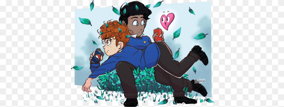 Sherwin And Jonathan Fanart, Book, Comics, Publication, Person Png