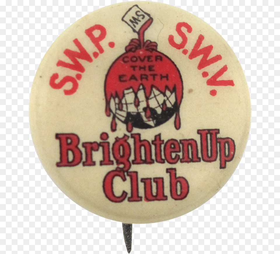 Sherwin Williams Brighten Up Club Button, Badge, Logo, Symbol Png