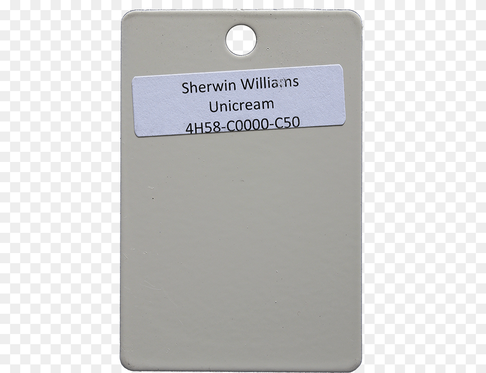 Sherwin Williams Unicream Label, Text, Electronics, Phone, Computer Free Transparent Png