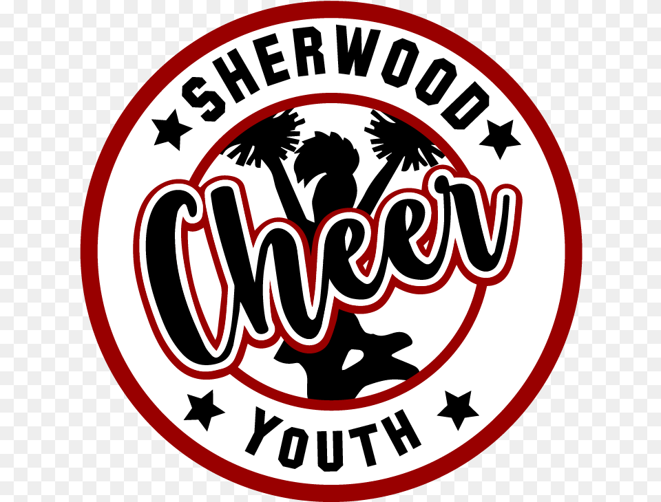 Sherwood Cheer Logo, Emblem, Symbol, Sticker Free Png