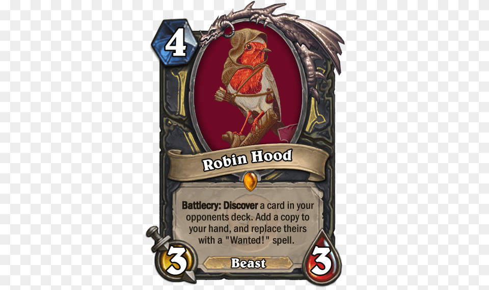 Sherwoods Most Wanted Hearthstone Custom Cards Meme, Animal, Bird Free Png