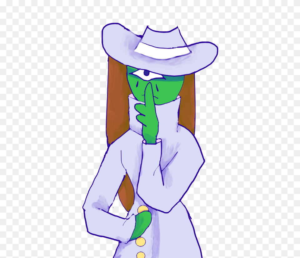 Shh Cartoon, Hat, Clothing, Adult, Person Free Png