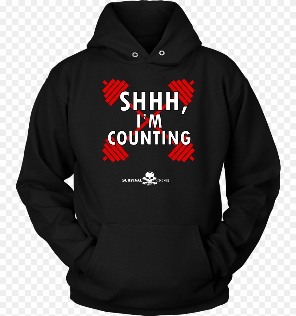 Shhh I39m Counting T Shirt Hoodie, Clothing, Hood, Knitwear, Sweater Png