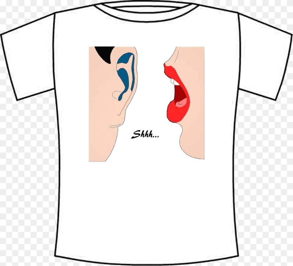 Shhh Women The Collection, Clothing, T-shirt, Person Png Image