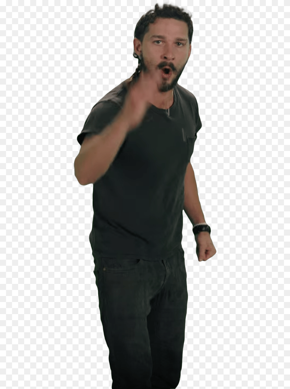 Shia Labeouf, Adult, Body Part, Finger, Hand Png Image
