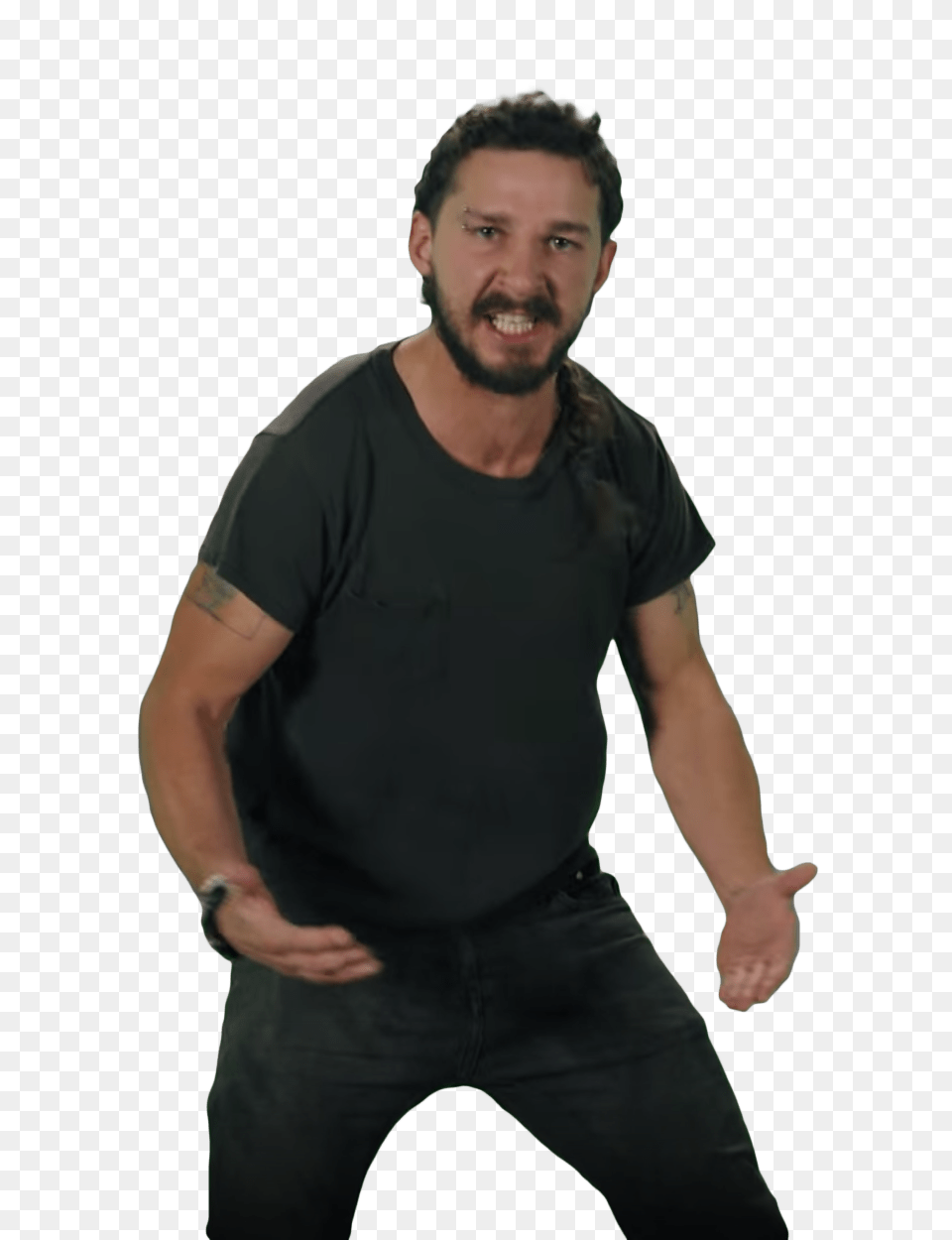 Shia Labeouf Angry, Adult, Person, Man, Male Free Transparent Png