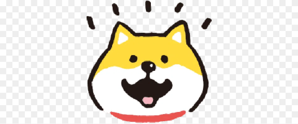 Shiba Emoji Whatsapp Stickers Happy, Animal, Pet, Baby, Person Free Png