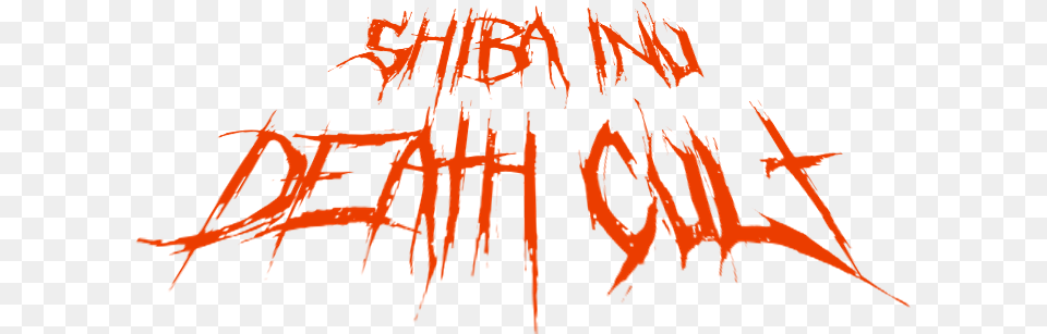 Shiba Inu Death Cult Dot, Art, Modern Art, Text Free Png Download