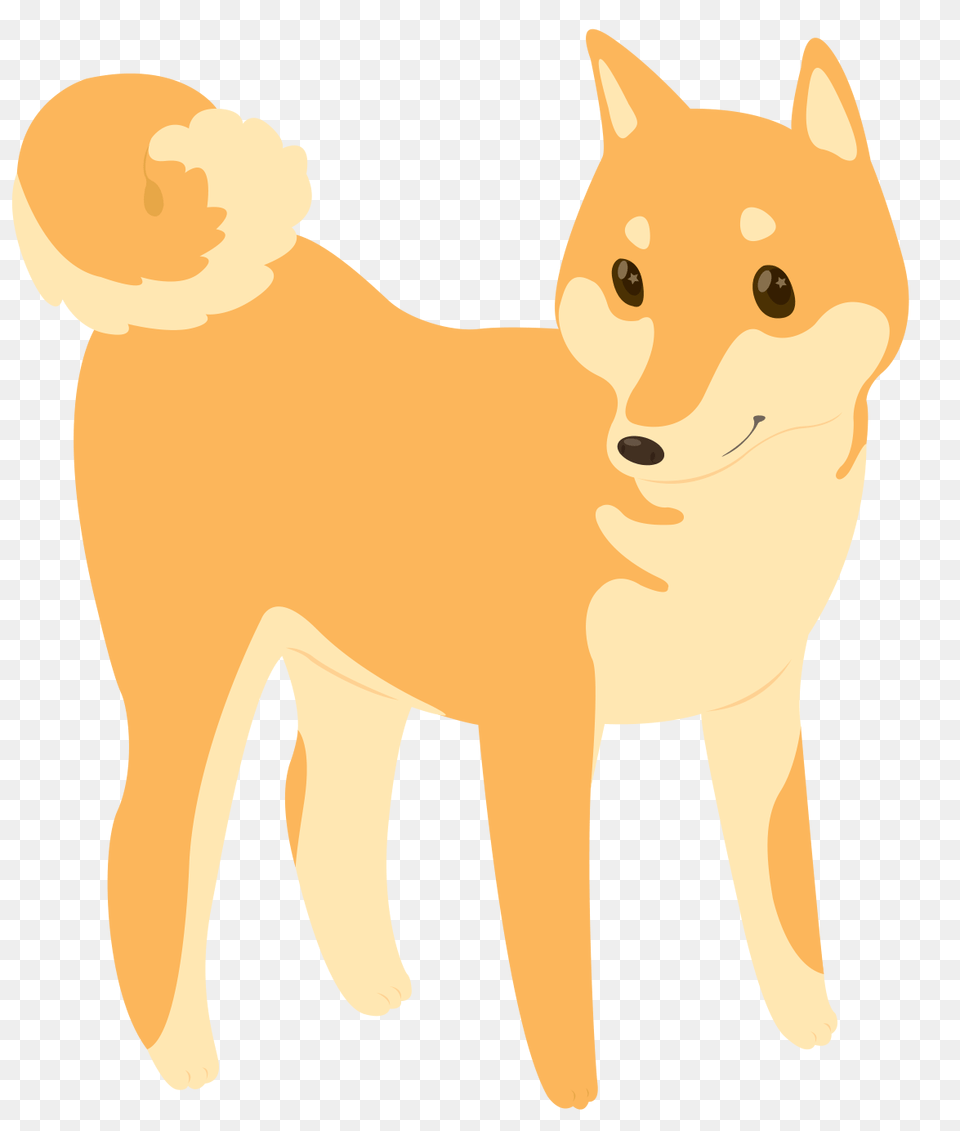 Shiba Inu Pattern On Behance, Animal, Canine, Mammal, Pet Free Png Download