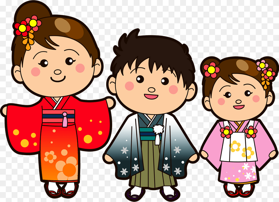 Shichi Go San Children Clipart, Robe, Gown, Formal Wear, Fashion Free Png Download