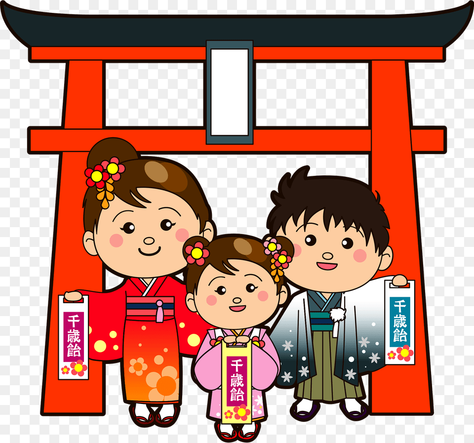 Shichi Go San Children Clipart, Baby, Person, Face, Head Free Transparent Png