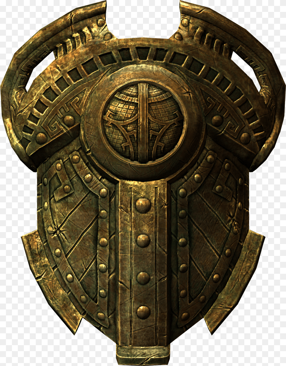 Shield, Bronze, Armor, Machine, Wheel Png