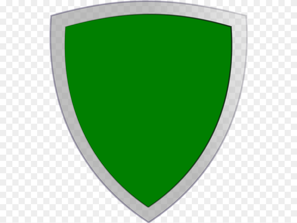Shield Badge Symbol Green Shield Logo, Armor Free Png