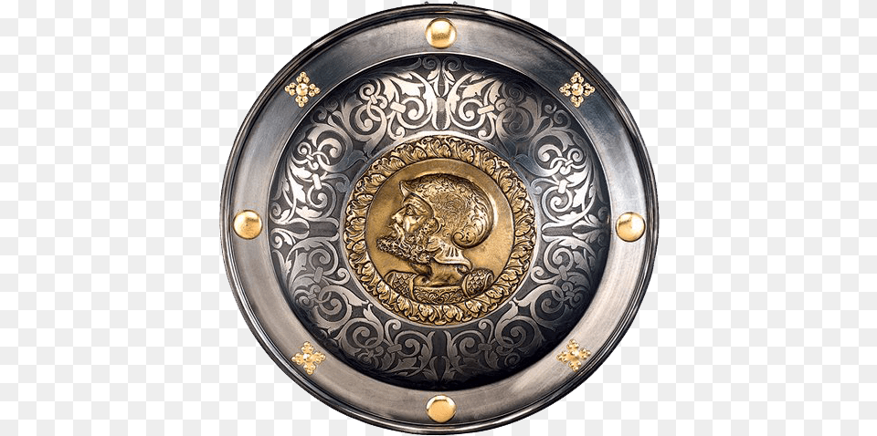 Shield Century Weapon Ages Round Middle 16th Clipart 16th Century Round Shield, Armor, Accessories, Jewelry, Locket Png