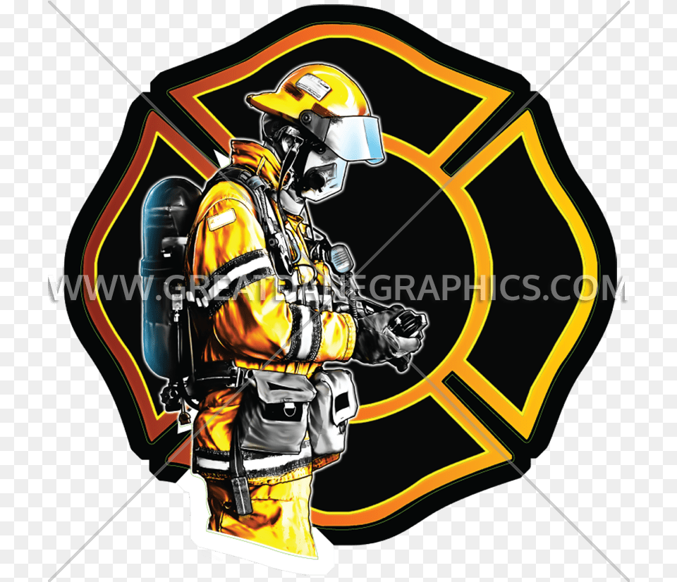 Shield Clipart Firefighter Firefighter, People, Person, Adult, Male Free Png