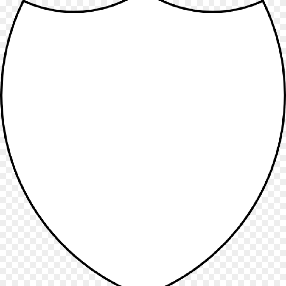 Shield Clipart Template Outline Shield Circle, Armor, Astronomy, Moon, Nature Png