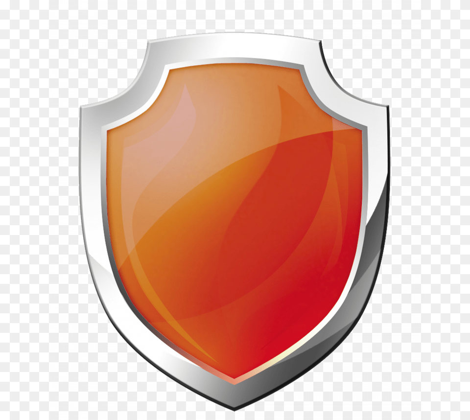 Shield Clipart Transparent Orange Shield, Armor Png Image
