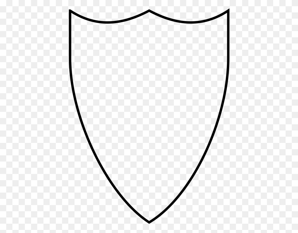 Shield Coloring Book Escutcheon Coat Of Arms Heraldry, Gray Png Image