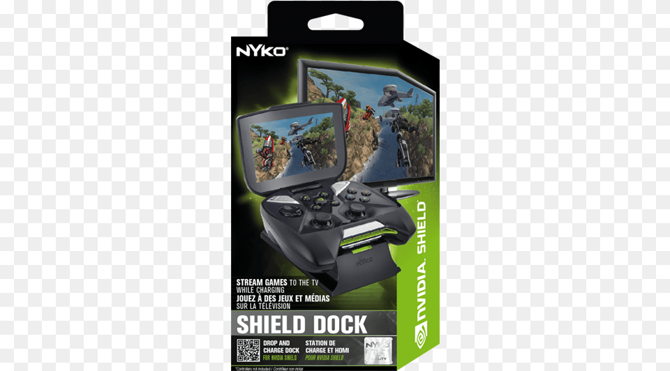 Shield Dock For Nvidia Shield Playstation Vita, Advertisement, Poster, Qr Code, Computer Hardware Png Image