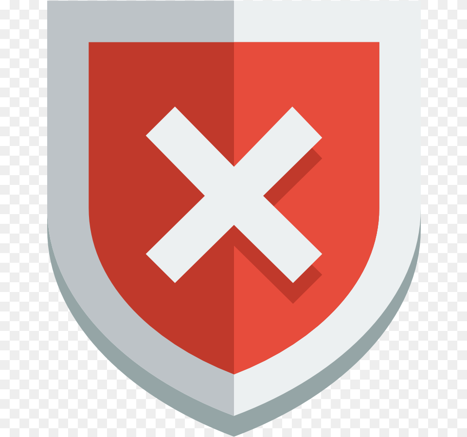 Shield Error Icon Error Icon Shield, Armor, First Aid Free Transparent Png