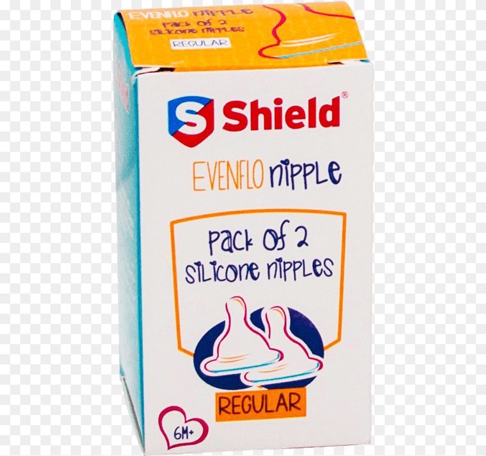 Shield Evenflo Nipple Regular 6m Pc Karachi, Box, Cardboard, Carton, Book Png