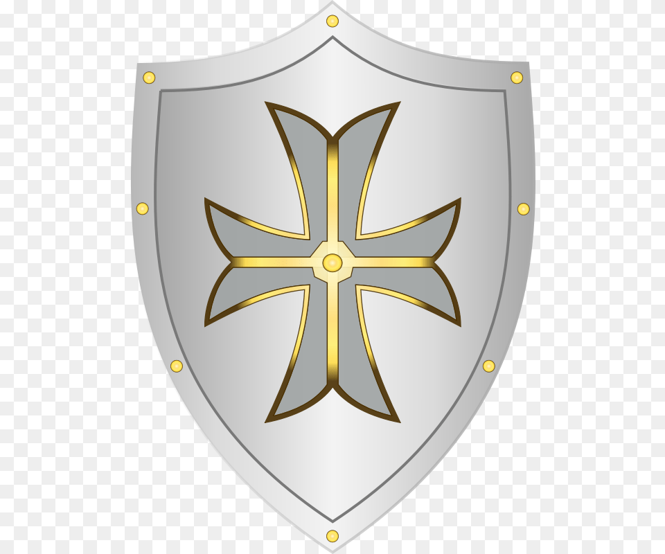 Shield To Use Clip Art Dibujo De Escudo Medieval, Armor, Chandelier, Lamp Free Png