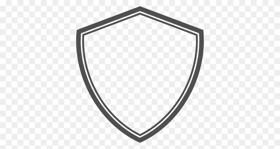 Shield Heraldic Emty, Armor Free Png Download