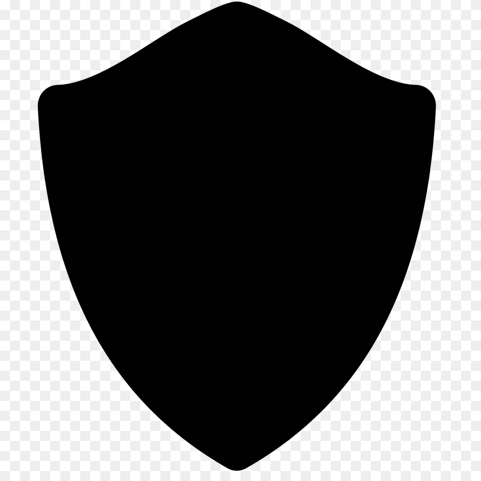 Shield Icon, Gray Free Transparent Png