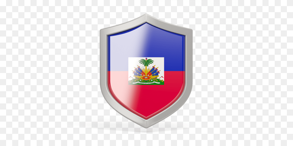Shield Icon Illustration Of Flag Of Haiti, Armor, Disk Png