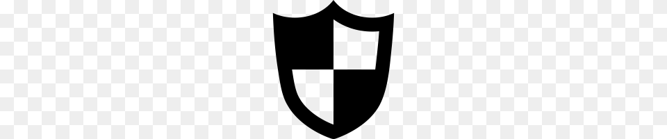 Shield Icons Noun Project, Gray Free Png