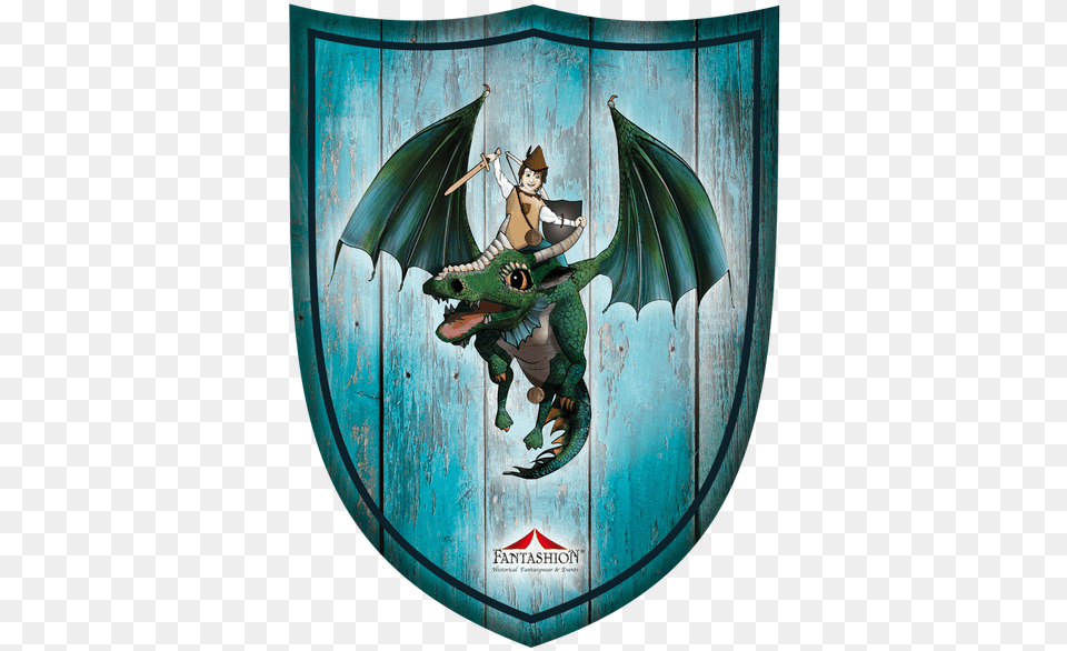 Shield Jona Blue Fantashion F 98 Ritter Panneau De Yona Avec Le Dragon, Baby, Person Free Png