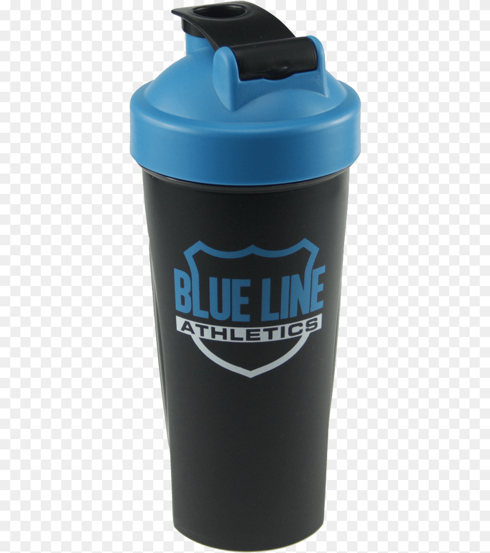 Shield Logo Shaker Bottle Blueline Athletics Water Bottle Png Image