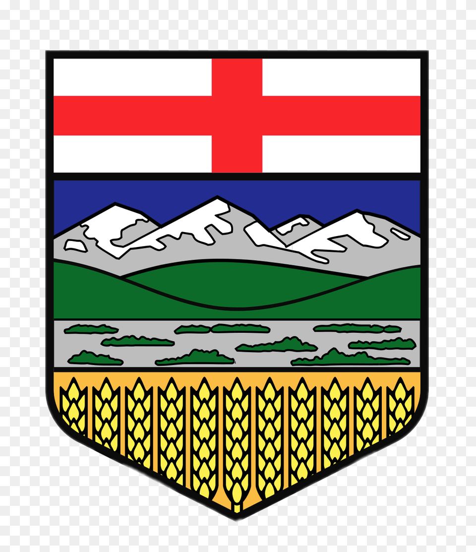 Shield Of Arms Of Alberta, Armor, Logo Free Png Download