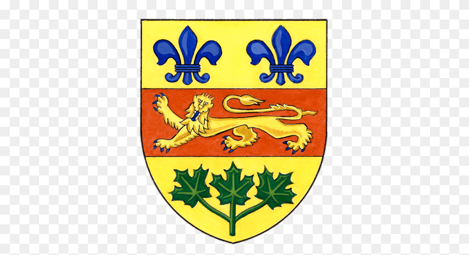 Shield Of Arms Of Quebec Free Transparent Png