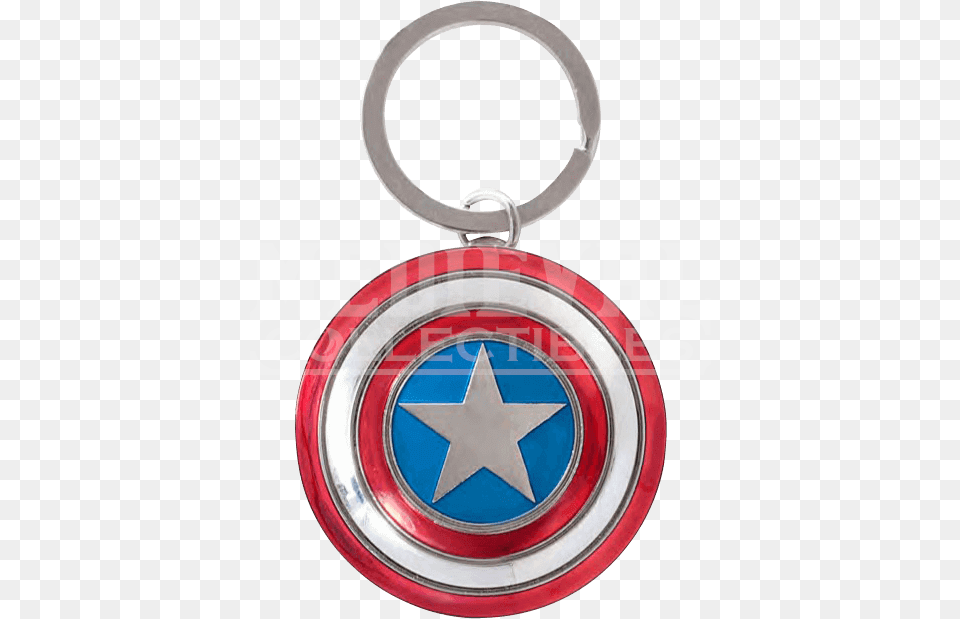 Shield Of Captain America Keychain, Accessories Png Image