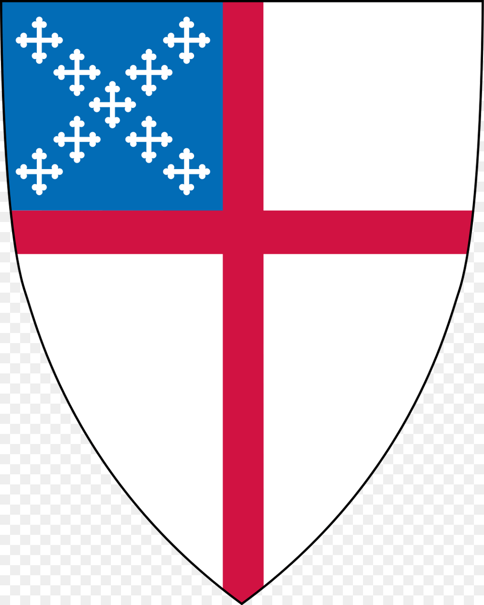 Shield Of The Us Episcopal Church, Armor, Cross, Symbol Png Image