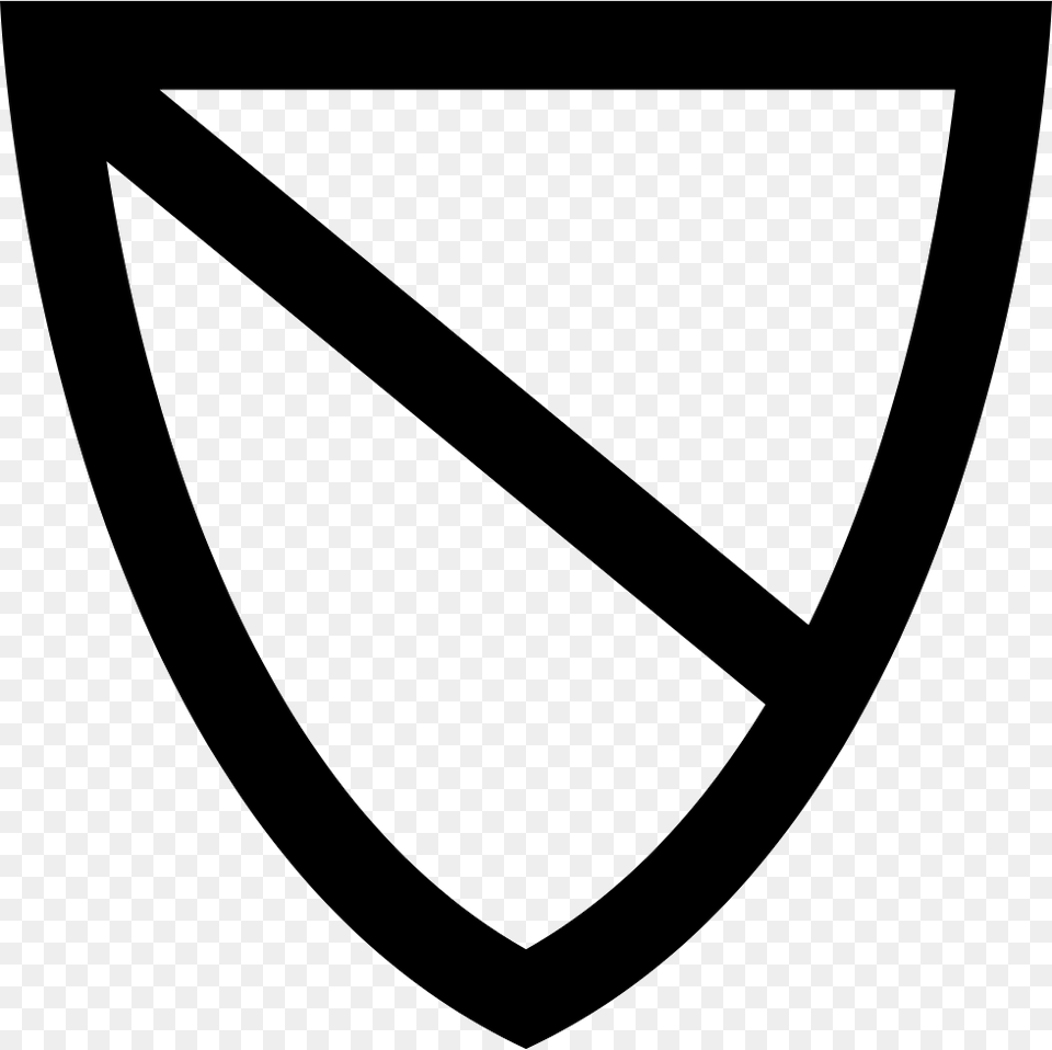 Shield Outline Divided Into Two Shield Divided Vector, Armor, Smoke Pipe Png