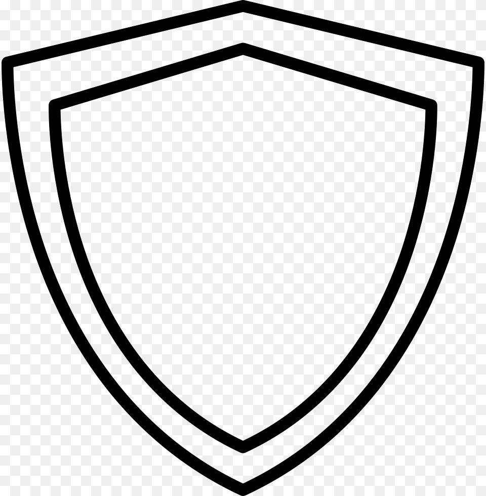 Shield Outline Icon Download, Armor Free Png