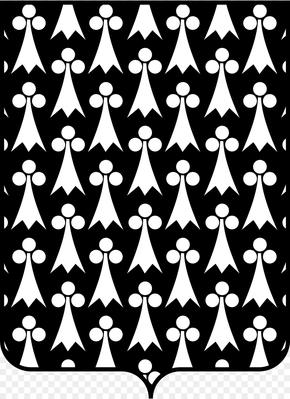 Shield Pattern Ermine Negative Clipart, Home Decor, Dynamite, Weapon Free Png